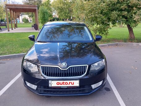 2014 Skoda Octavia III (A7), чёрный, 950000 рублей, вид 2