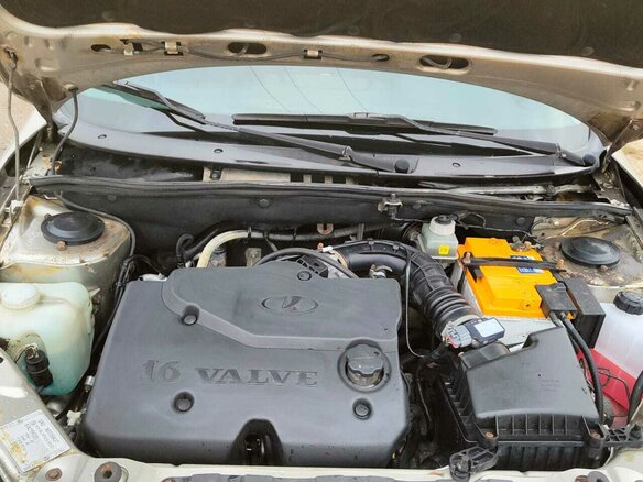 2013 Lada (ВАЗ) Granta I, бежевый, 375000 рублей - вид 16