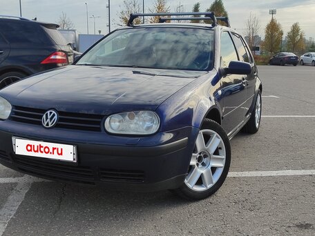 2003 Volkswagen Golf IV, синий, 350000 рублей, вид 1