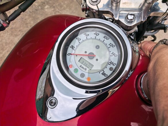 1999 Yamaha XVS1100, красный, 500000 рублей - вид 13