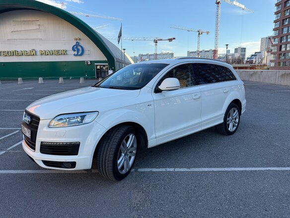 2009 Audi Q7 I (4L) Рестайлинг, белый, 1620000 рублей - вид 4