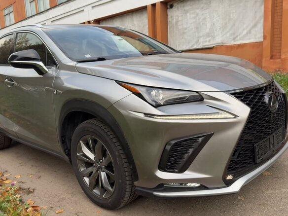 2021 Lexus NX 300 I Рестайлинг, серый, 3250000 рублей - вид 3