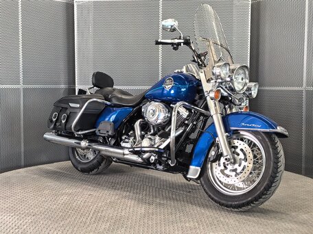 2008 Harley-Davidson Road King, синий, 977000 рублей, вид 2