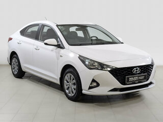 2022 Hyundai Solaris II Рестайлинг, белый, 1565000 рублей, вид 3