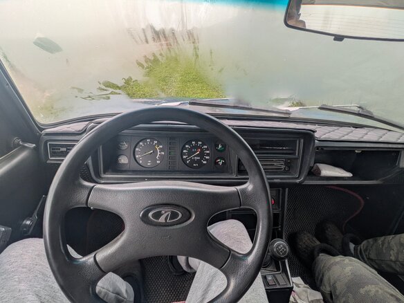 2001 Lada (ВАЗ) 2107, синий, 99000 рублей - вид 3