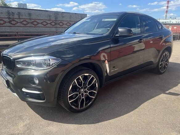 2016 BMW X6 30d II (F16), коричневый, 4300000 рублей - вид 12