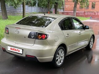 2007 Mazda 3 I (BK) Рестайлинг, золотистый, 375000 рублей, вид 4
