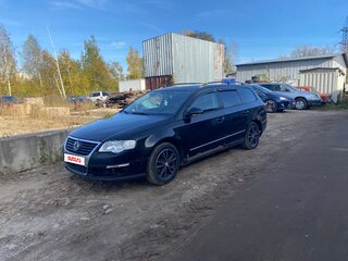 2007 Volkswagen Passat B6, чёрный, 350000 рублей, вид 1