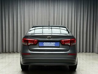 2016 Kia Rio III Рестайлинг, серый, 999000 рублей, вид 5