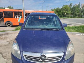 2012 Opel Zafira B Рестайлинг, синий, 630000 рублей, вид 2