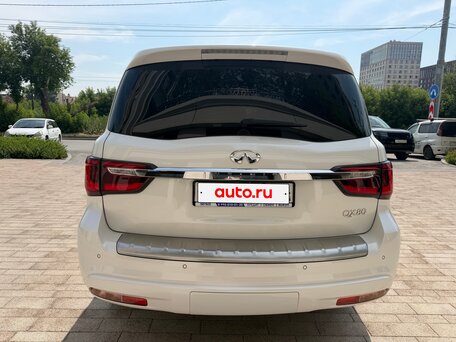 2019 Infiniti QX80 I Рестайлинг 2, белый, 4800000 рублей, вид 5