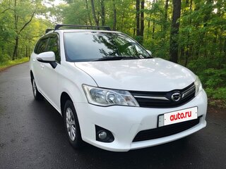 2012 Toyota Corolla Fielder XI (E160, E170, E180), белый, 1050000 рублей, вид 1