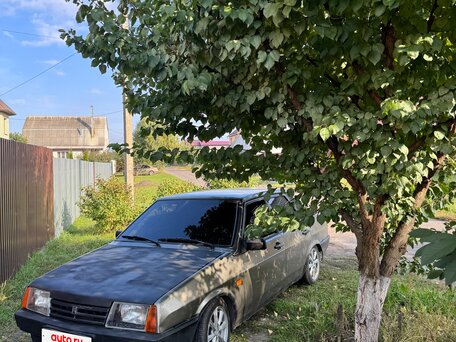 1999 Lada (ВАЗ) 21099, серебристый, 145000 рублей, вид 2