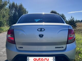 2012 Lada (ВАЗ) Granta I, серебристый, 375000 рублей, вид 5