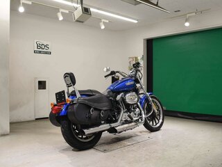 2009 Harley-Davidson Sportster 1200, синий, 747000 рублей, вид 5