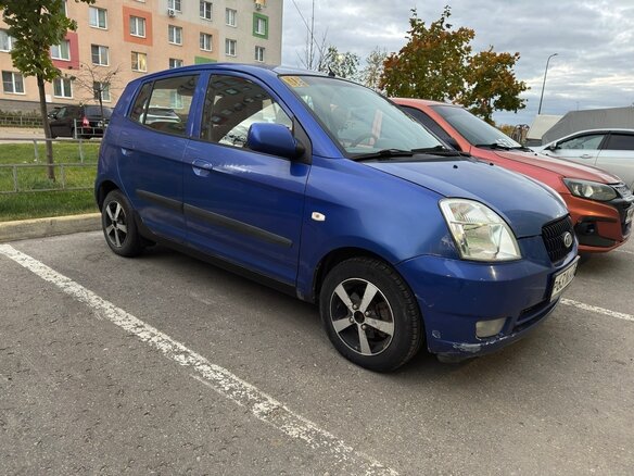 2006 Kia Picanto I, синий, 330000 рублей - вид 2