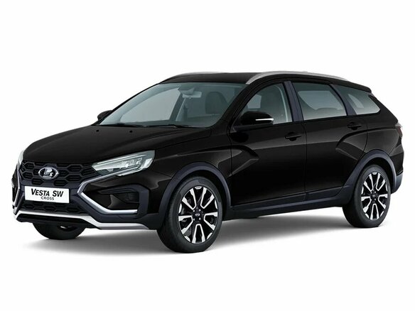 2026 Lada (ВАЗ) Vesta SW Cross I Рестайлинг (NG), чёрный