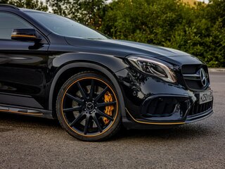 2017 Mercedes-Benz GLA AMG 45 AMG I (X156) Рестайлинг, чёрный, 3950000 рублей, вид 4