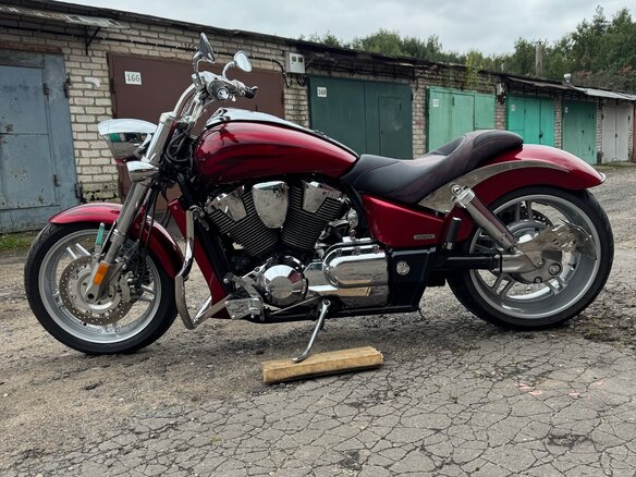 2008 Honda VTX 1800, красный, 1500000 рублей - вид 5