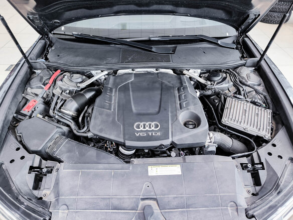 2019 Audi A6 45 TDI V (C8), серый, 3850000 рублей - вид 8