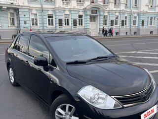 2010 Nissan Tiida I Рестайлинг, чёрный, 520000 рублей, вид 2