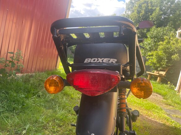 2021 Bajaj Boxer BM 150X, чёрный, 80000 рублей - вид 7