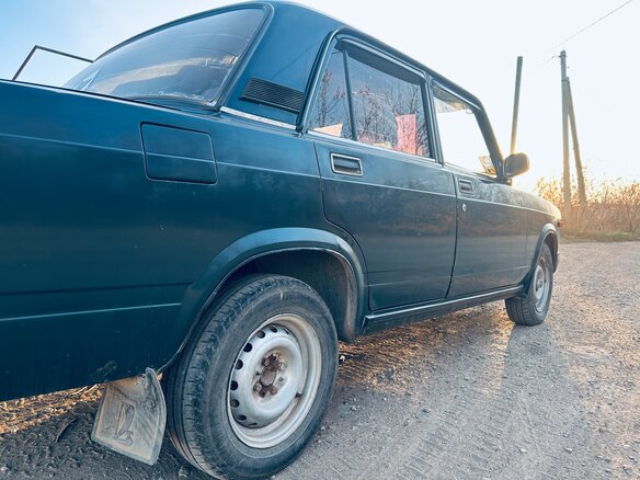 2005 Lada (ВАЗ) 2107, зелёный, 115000 рублей - вид 5