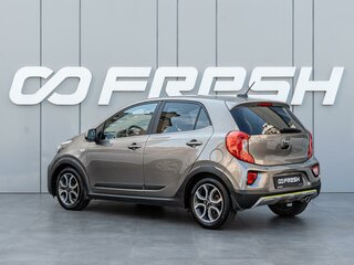 2018 Kia Picanto X-line X-Line III, серебристый, 1380000 рублей, вид 2