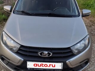 2020 Lada (ВАЗ) Granta I Рестайлинг, серебристый, 650000 рублей, вид 5