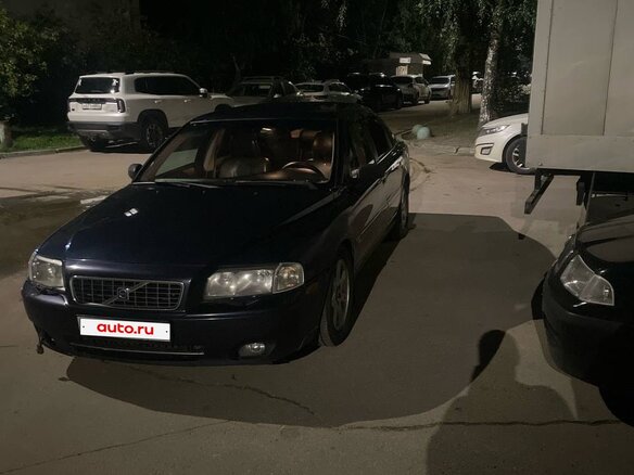 2004 Volvo S80 I Рестайлинг, синий, 380000 рублей - вид 1