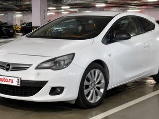 2013 Opel Astra GTC J Рестайлинг, белый, 650000 рублей, вид 1