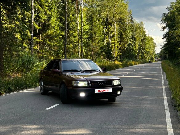 1991 Audi 100 IV (C4), красный - вид 1