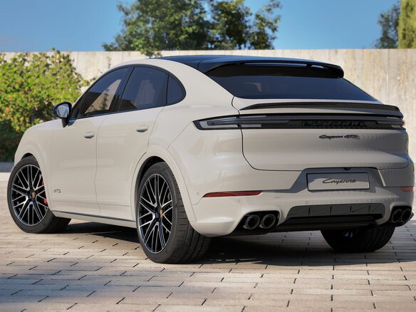 2026 Porsche Cayenne GTS Coupé III Рестайлинг, серый, 25955186 рублей - вид 3