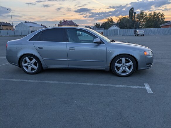 2004 Audi A4 III (B7), серый, 780000 рублей - вид 5