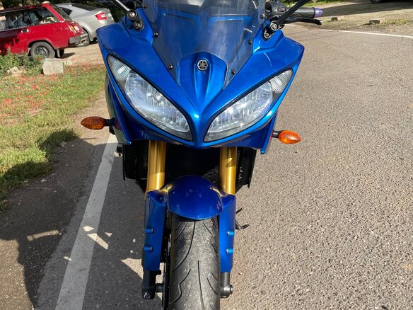 2011 Yamaha FZ8, синий, 650000 рублей - вид 1