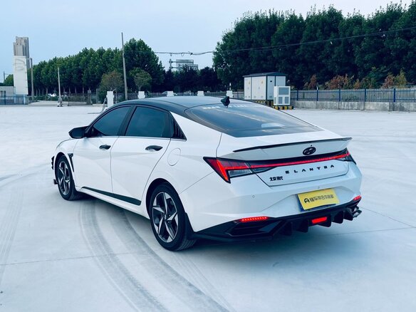 2022 Hyundai Elantra VII (CN7), белый, 1690000 рублей - вид 6