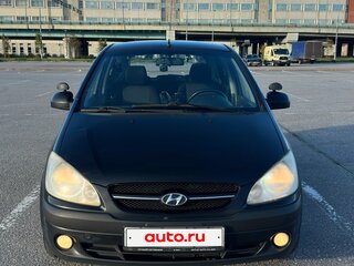 2008 Hyundai Getz I Рестайлинг, чёрный, 430000 рублей, вид 1