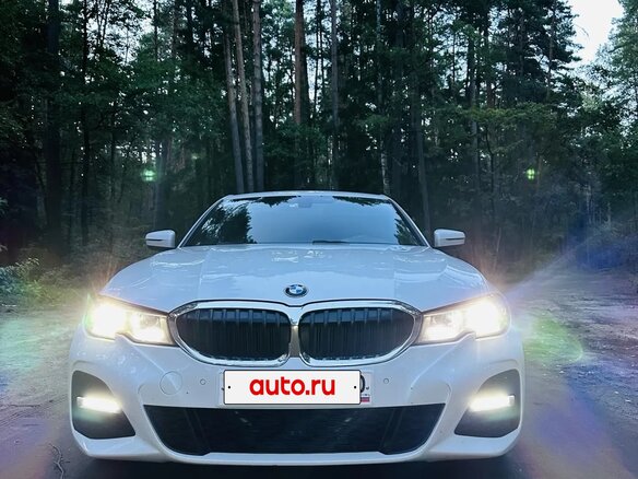 2019 BMW 3 серии 320d xDrive VII (G2x), белый, 2630000 рублей - вид 2