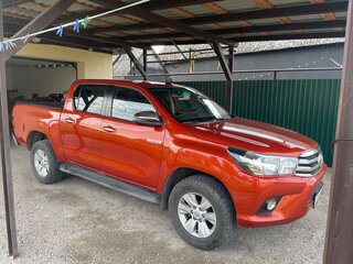 2017 Toyota Hilux VIII, оранжевый, 3500000 рублей, вид 1