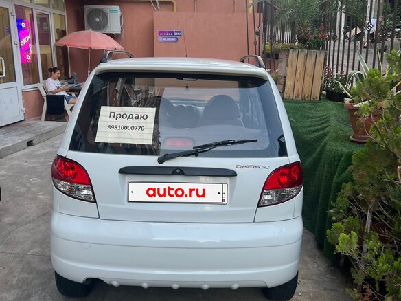 2011 Daewoo Matiz I Рестайлинг, белый - вид 4