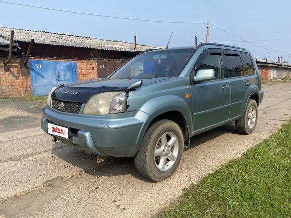 2000 Nissan X-Trail I, голубой, 370000 рублей