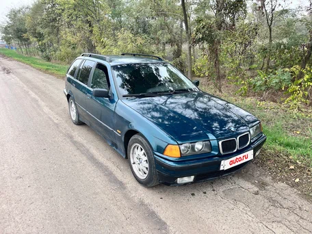 1997 BMW 3 серии 318i III (E36), зелёный, 290000 рублей, вид 3