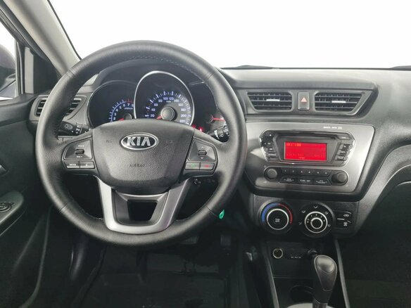 2012 Kia Rio 4-speed III, серый, 739000 рублей - вид 12