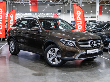 2015 Mercedes-Benz GLC 250 I (X253), коричневый, 3099700 рублей, вид 4