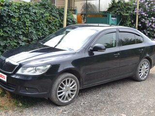 2012 Skoda Octavia II (A5) Рестайлинг, чёрный, 740000 рублей, вид 1