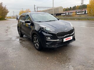 2021 Kia Sportage IV Рестайлинг, чёрный, 2200000 рублей, вид 2