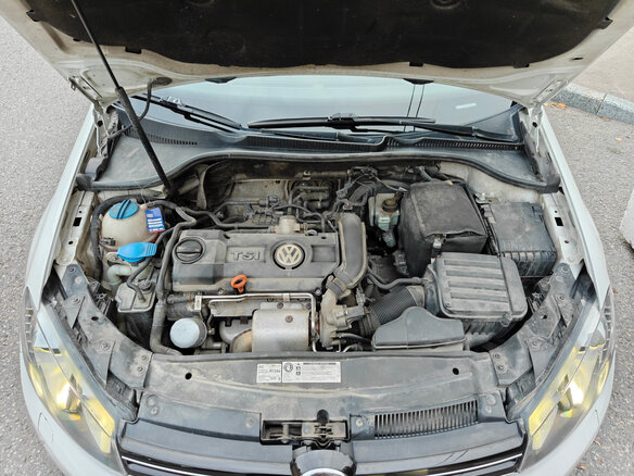 2011 Volkswagen Golf VI, белый, 999000 рублей - вид 26