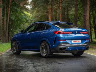 2020 BMW X6 40i III (G06), синий, 7990000 рублей, вид 4