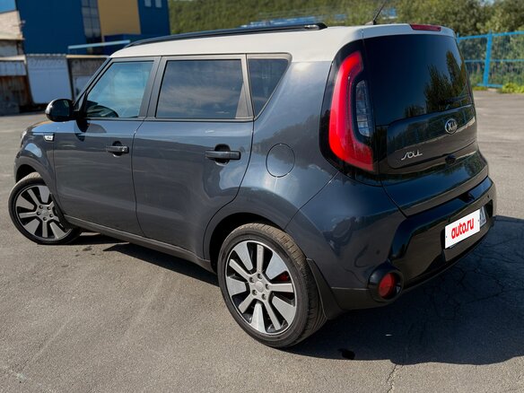 2016 Kia Soul II Рестайлинг, синий, 1550000 рублей - вид 4