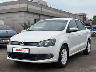 2013 Volkswagen Polo V, белый, 829999 рублей, вид 1